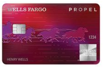 Wells Fargo Propel American Express Card, rated best rewards credit card of 2019