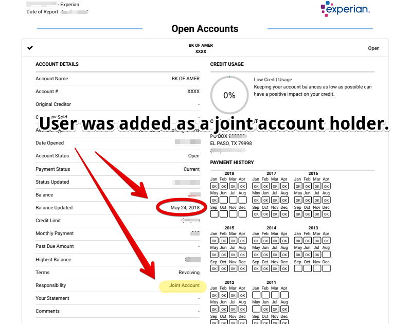 A snapshot of a credit score. A snapshot of a credit score.