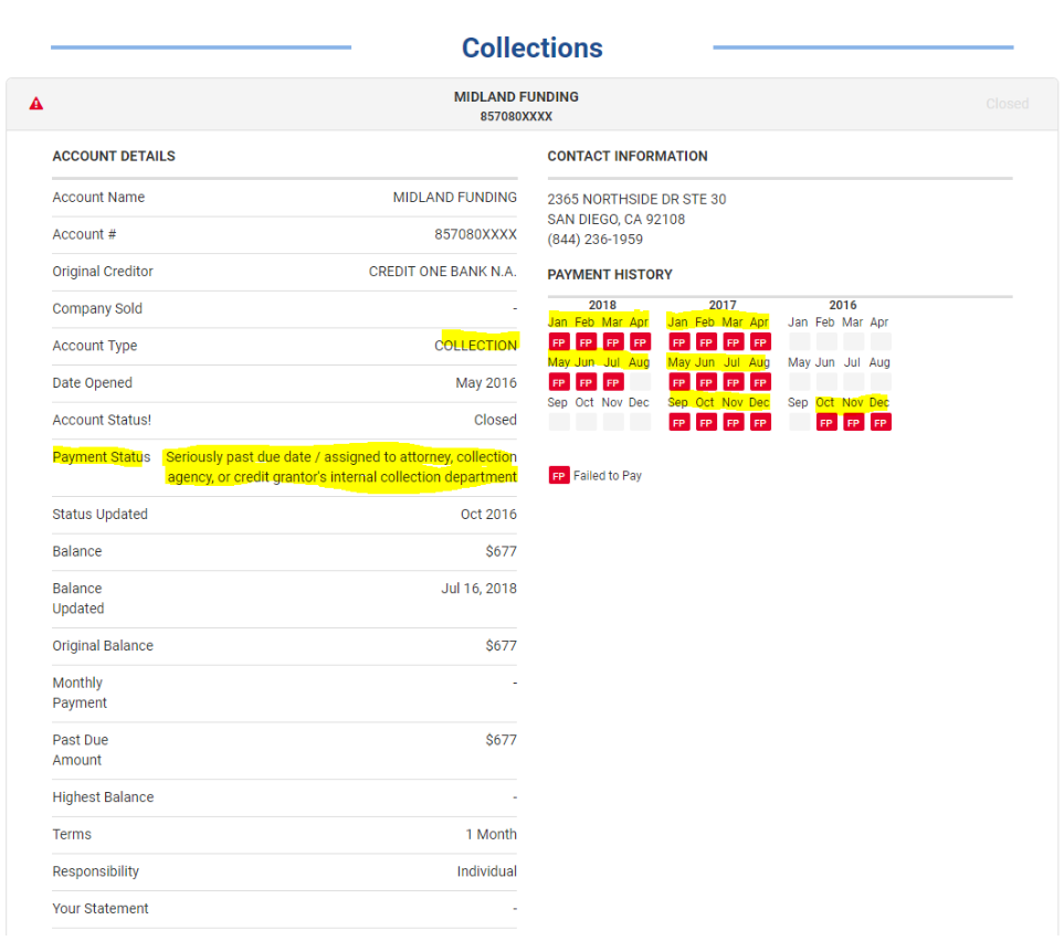 Midland Funding Collections